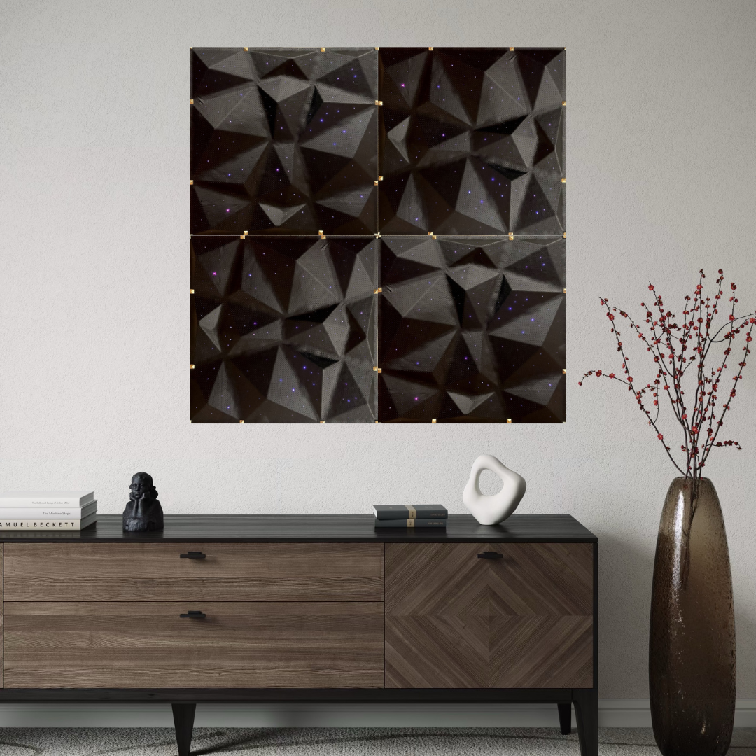Premium Perforated Leather Starlight Panel